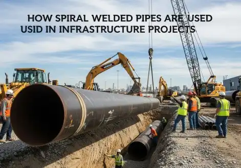 How Spiral Welded Pipes Are Used in Infrastructure Projects？